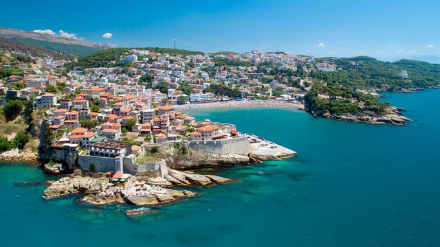 Panorama of the city, Ulcinj, Montenegro - SimpleSail sailing routes