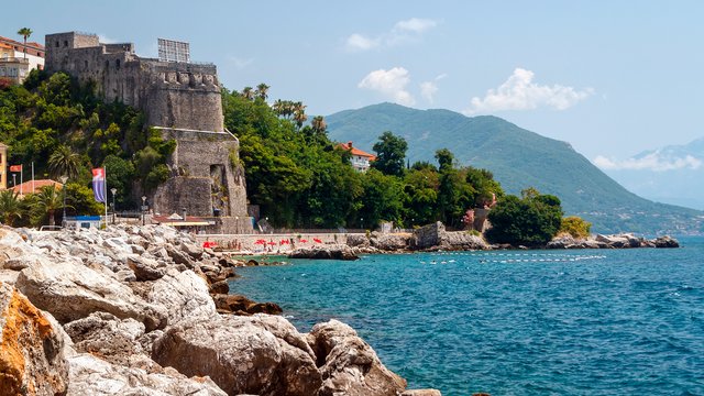 Forte Mare – the old fortress in Herceg Novi, Montenegro