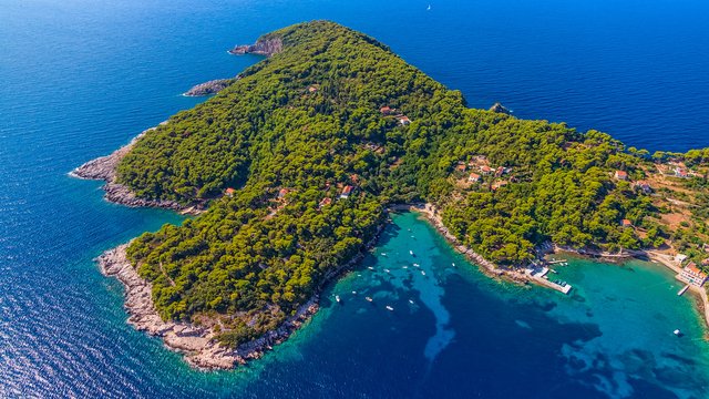 Kolocep island, Elaphiti archipelago, Croatia - Croatian waters SimpleSail sailing routes