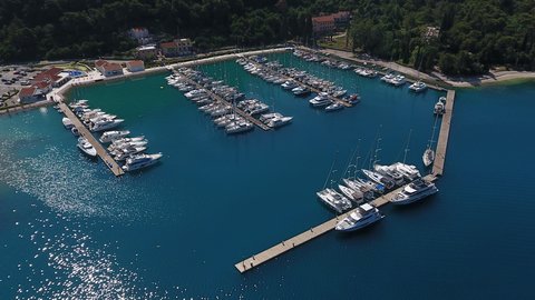 Marina in the town of Slano, the Base SimpleSail, Croatia